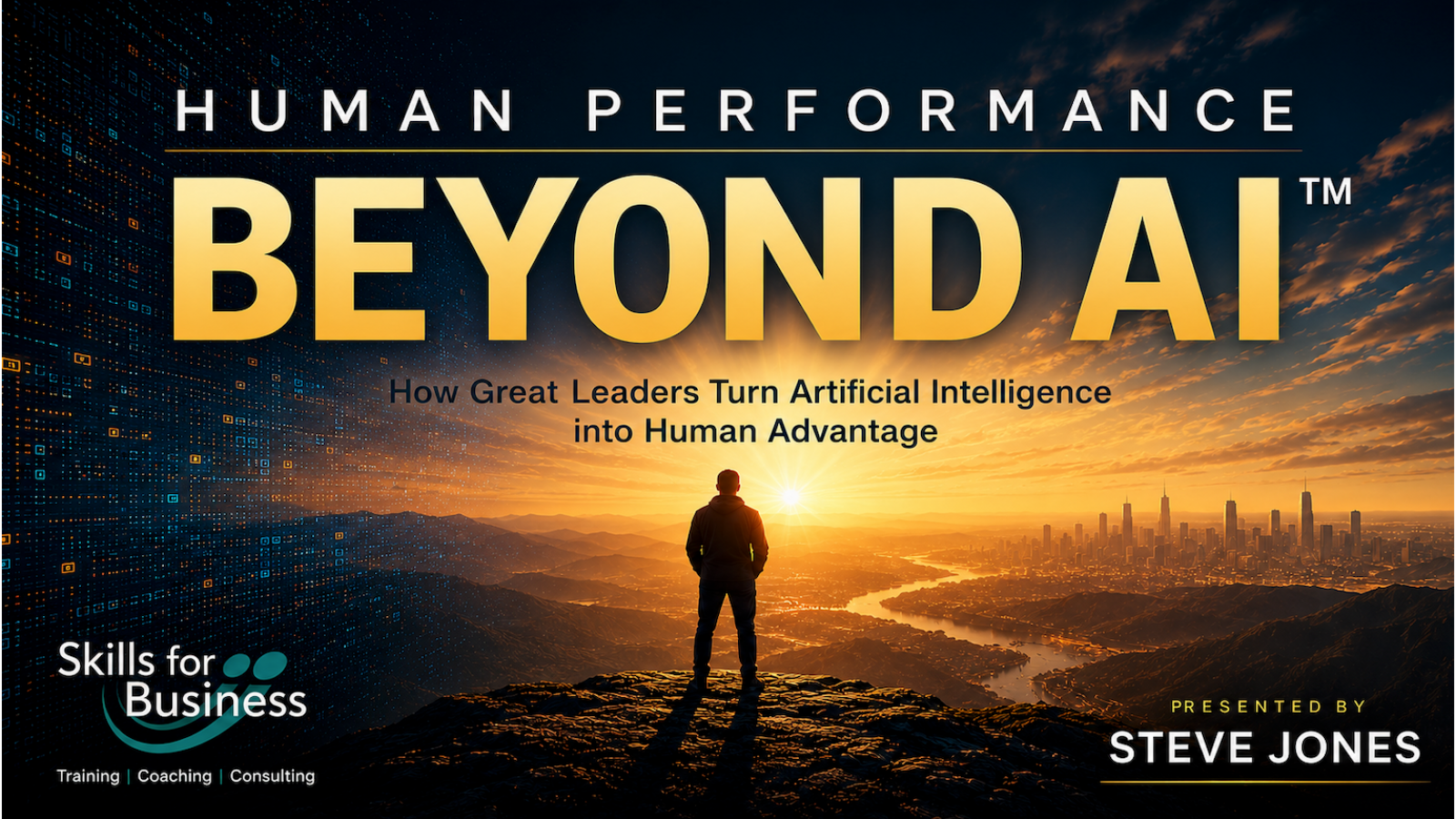 Human Performance Beyond AI keynote visual